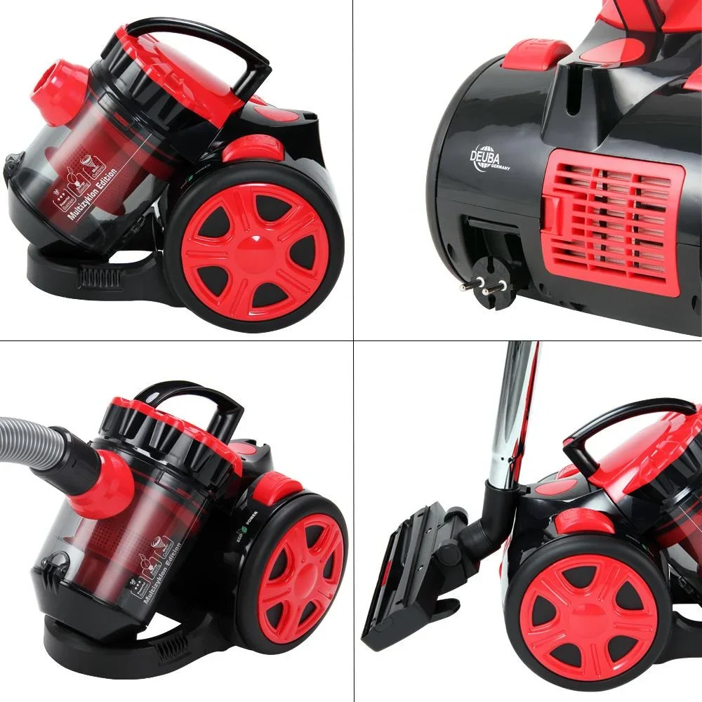 Staubsauger - 900 Watt - Multi Cyclone rot - 5
