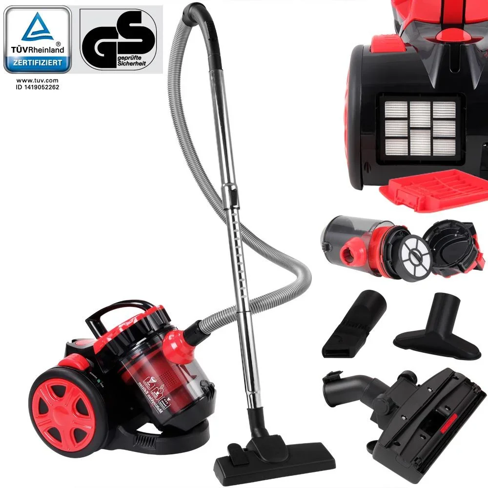 Staubsauger - 900 Watt - Multi Cyclone rot - 7