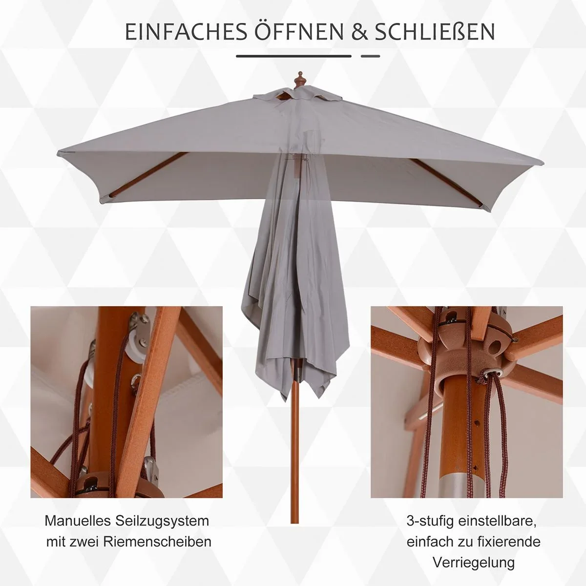 Sonnenschirm knickbar - 6