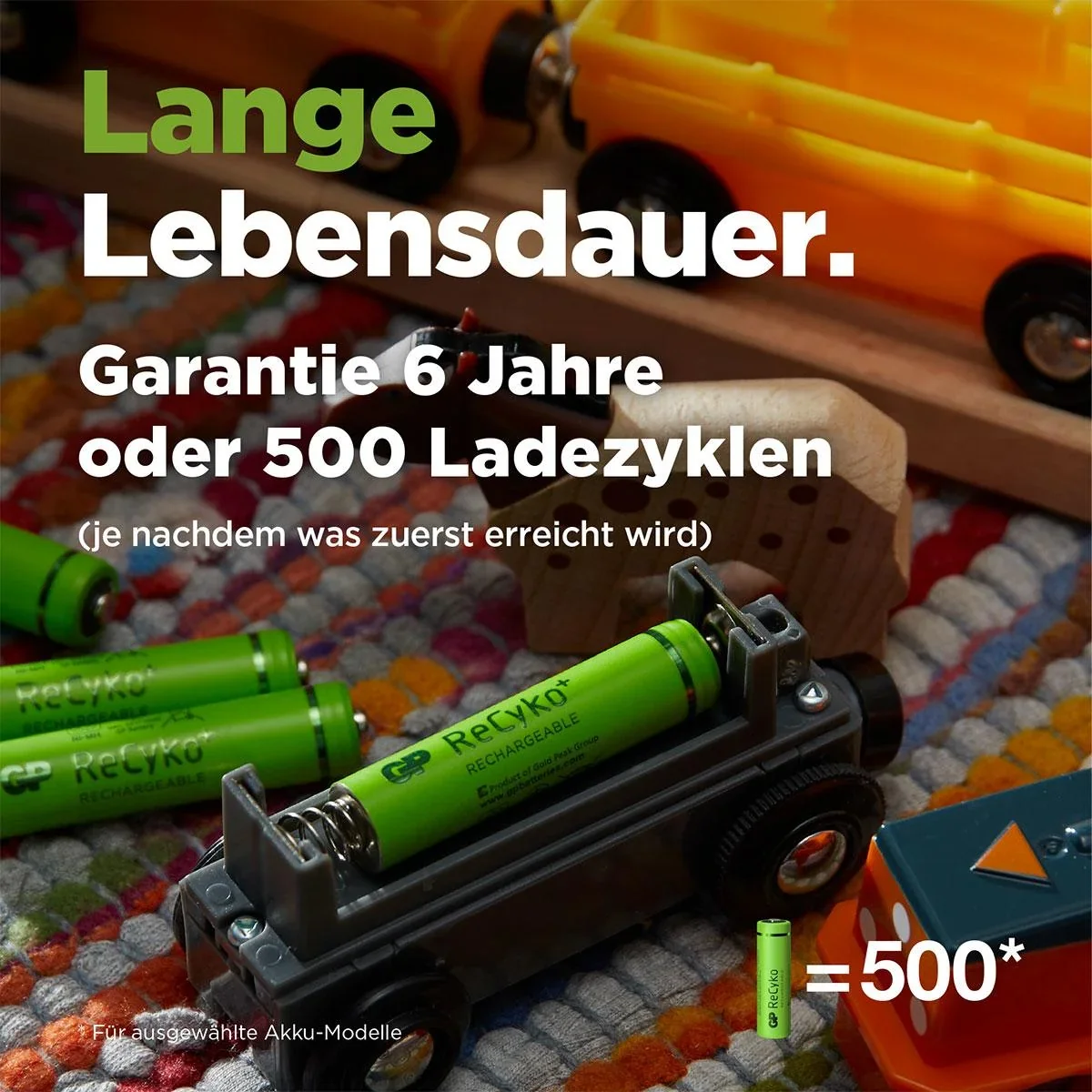 ReCyko Mignon (AA) NiMH Akkus mit 2100 mAh, 1,2V - 8 Stück - 2