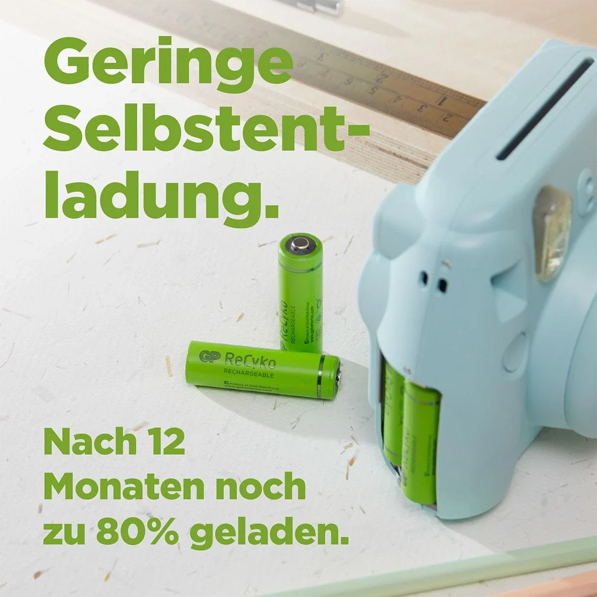 ReCyko Mignon (AA) NiMH Akkus mit 2100 mAh, 1,2V - 8 Stück - 6