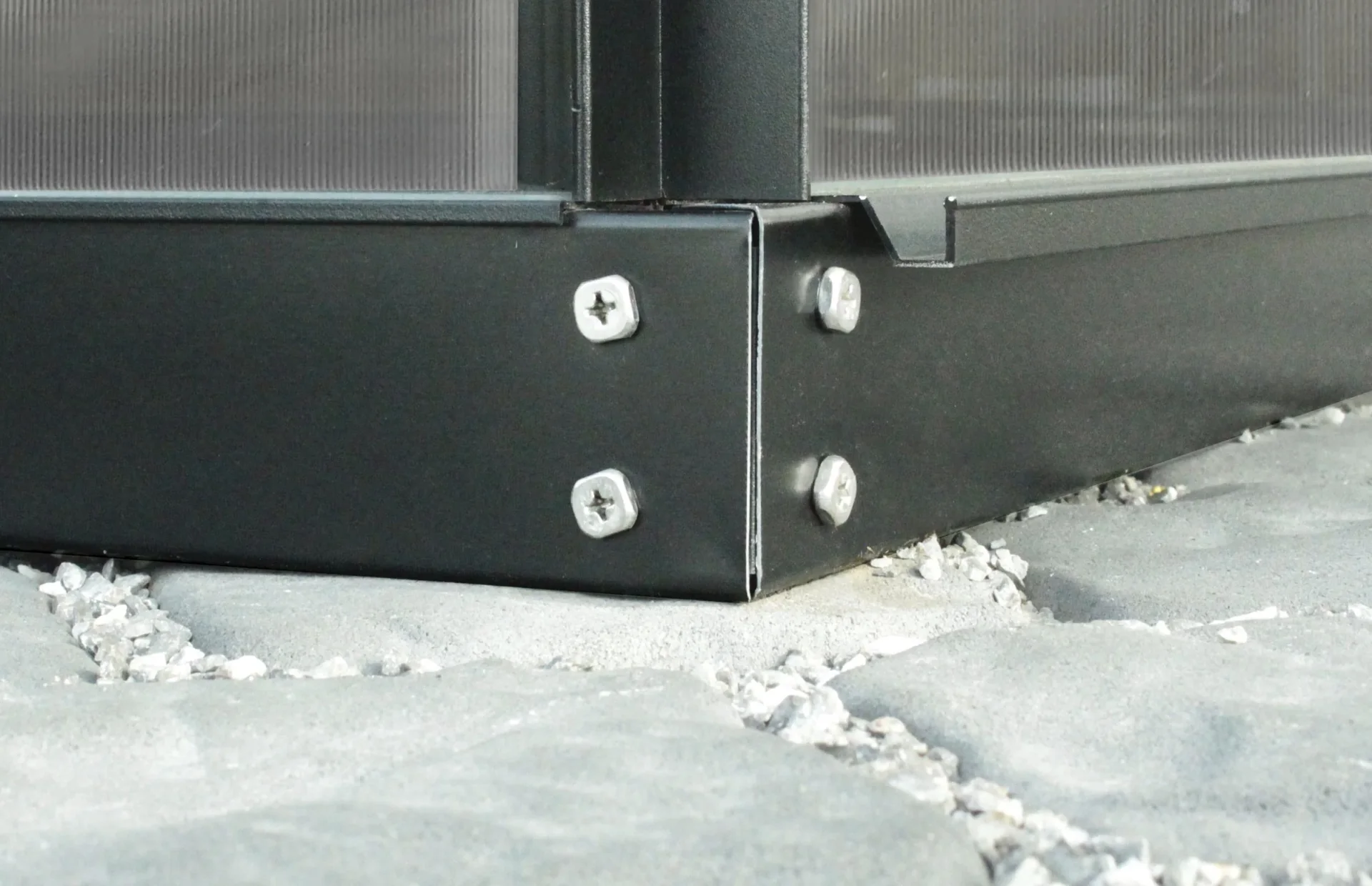 Fundament 11500, 6 cm, schwarz - 0