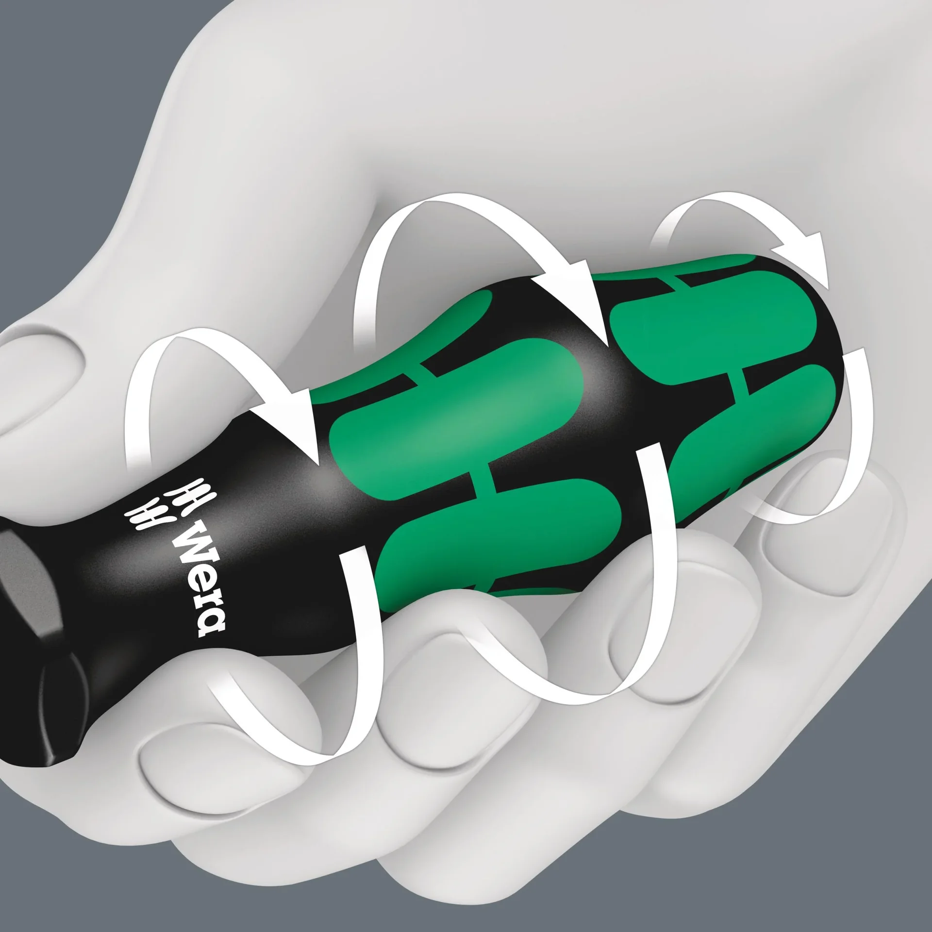 Schraubendrehersatz Kraftform Plus Lasertip inklusive Wandhalterung, 7-teilig - 0