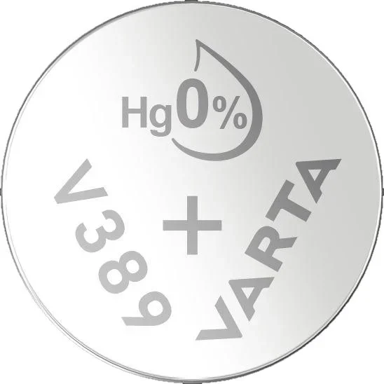 Silberoxid Knopfzelle V389 / V390 / SR54, 1,55 Volt - 1 Stück - 0