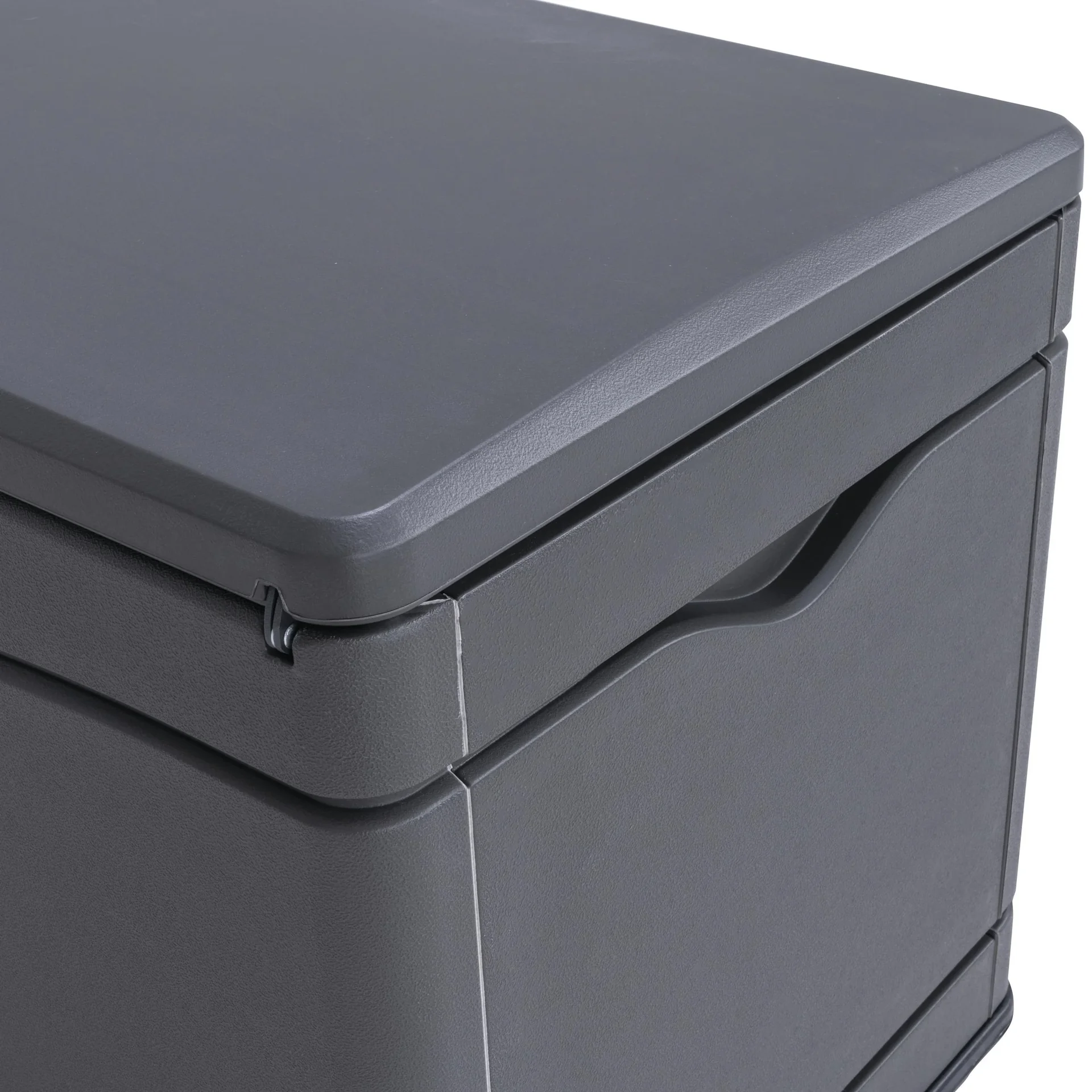Kunststoff Kissenbox Carbongrau 495 Liter Volumen - 3