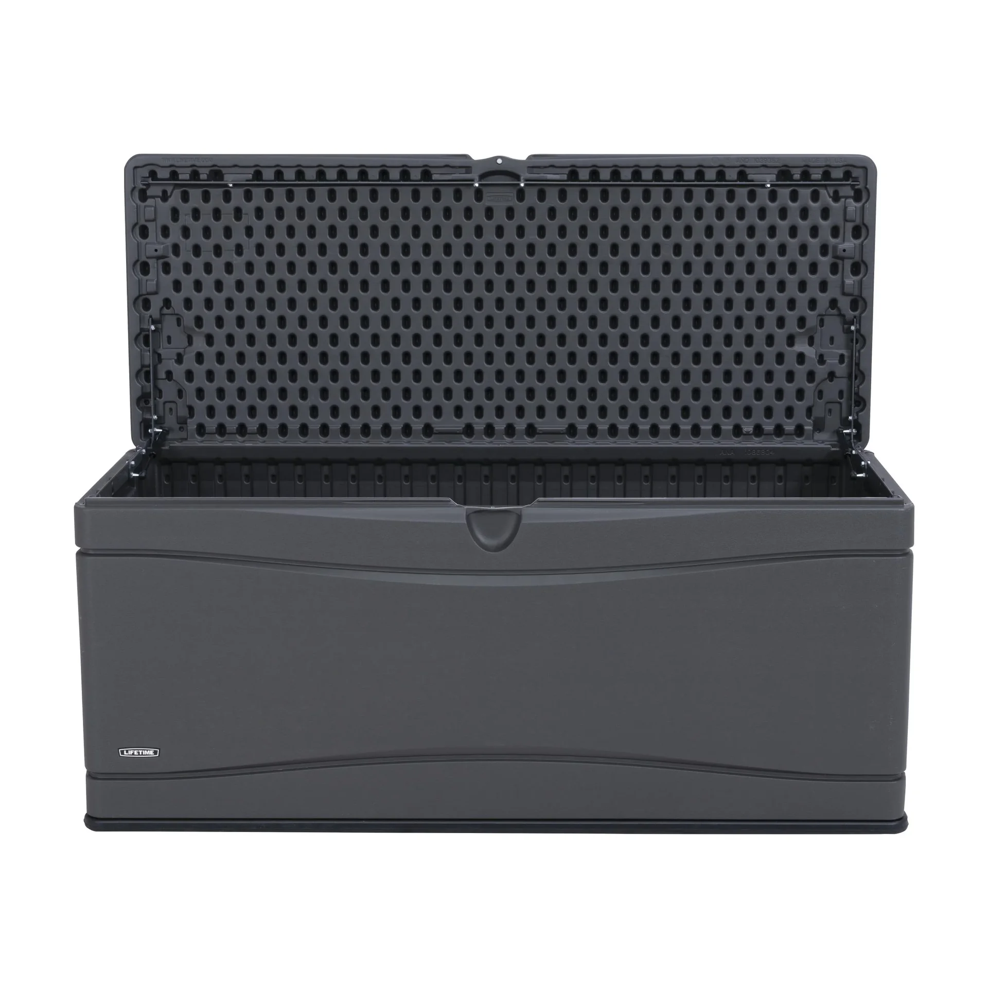 Kunststoff Kissenbox Carbongrau 495 Liter Volumen - 4