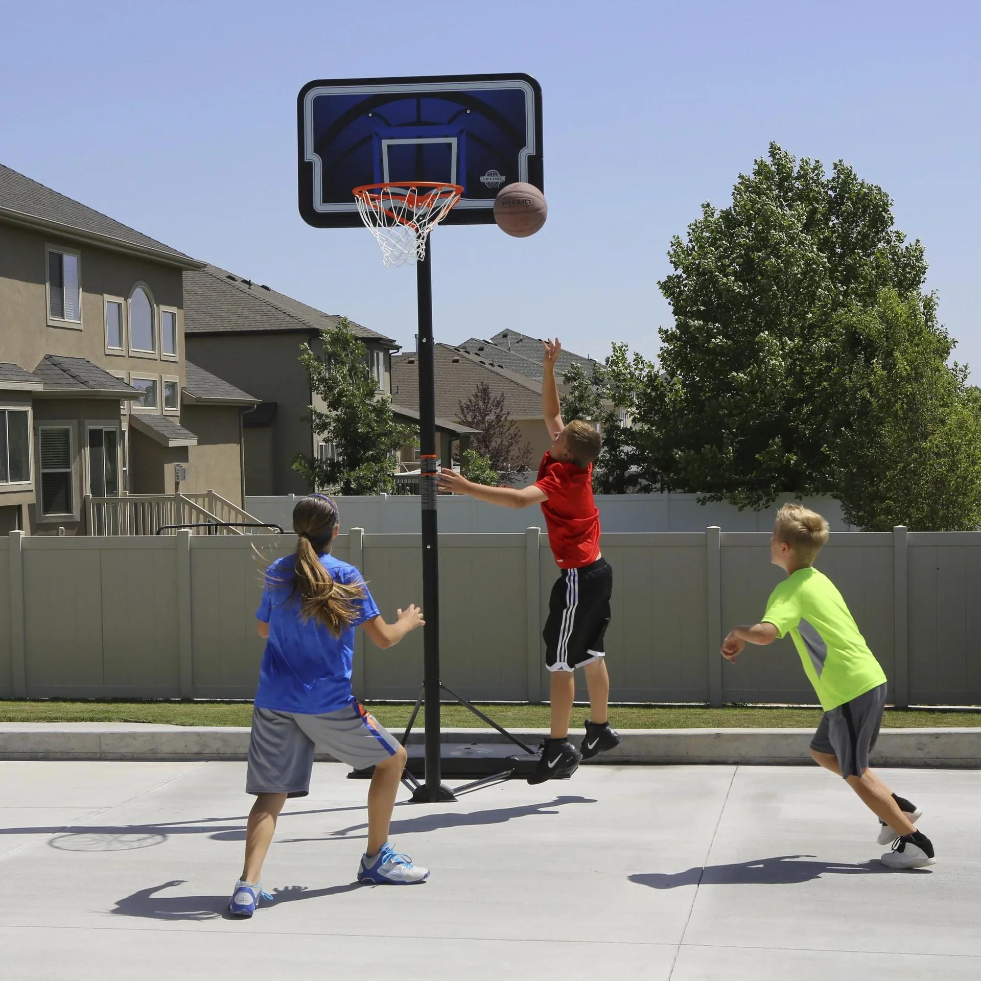 Basketball Korb Nevada Blau/Schwarz - 1