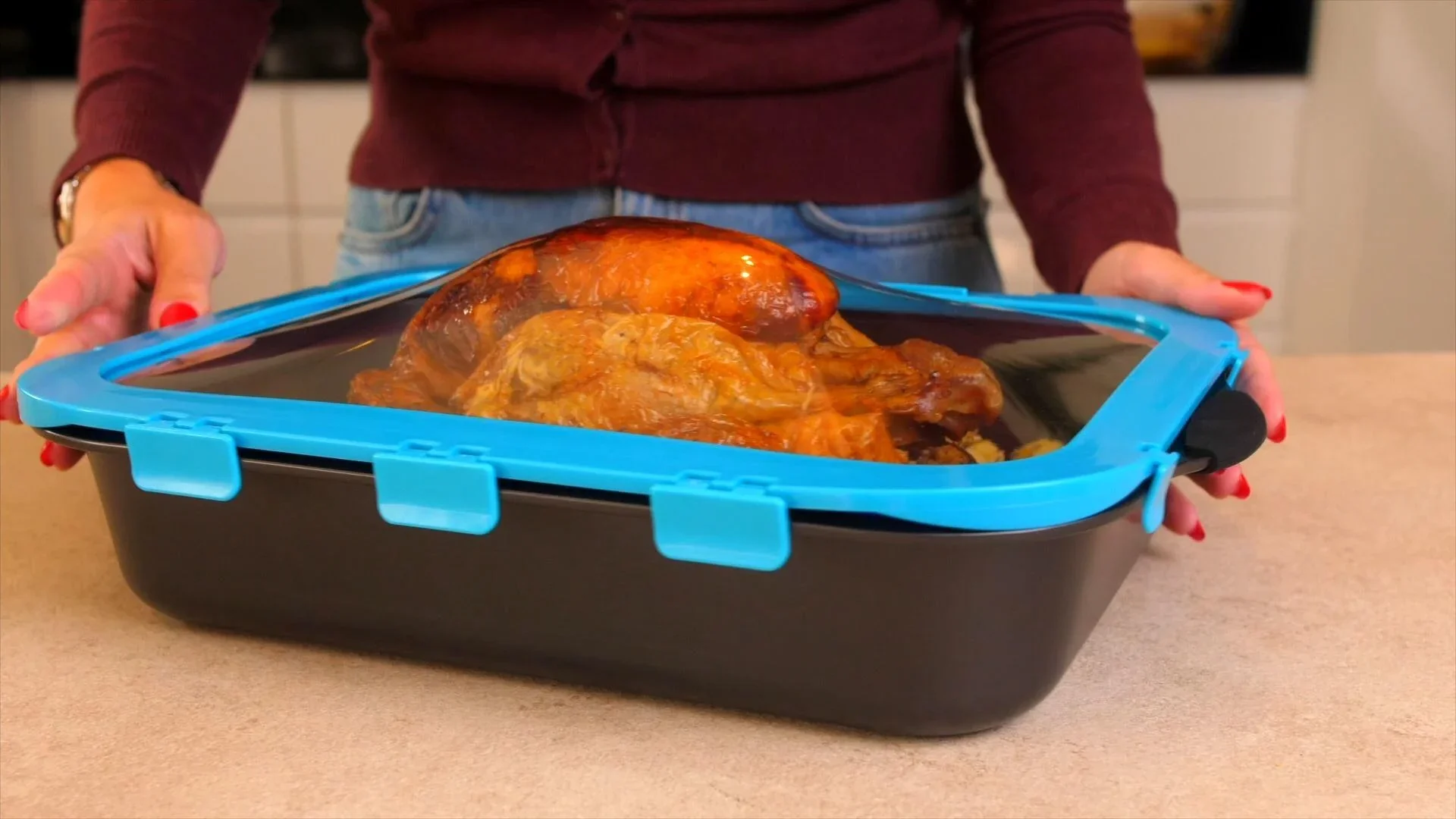 Ofenform "Clever Cooking Box", XL, 38 x 26,5 x 7 cm, 6-teilig - 3