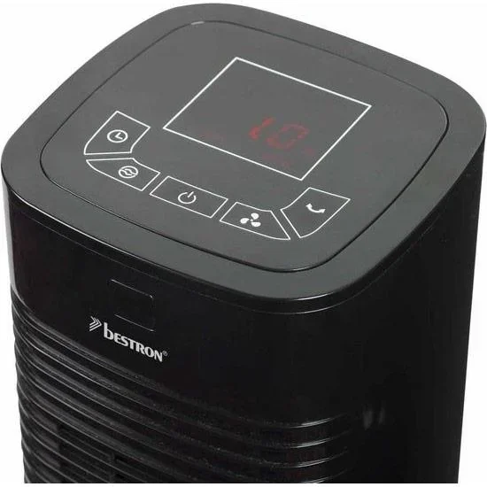 Towerventilator 50W Schwarz 80cm - 1