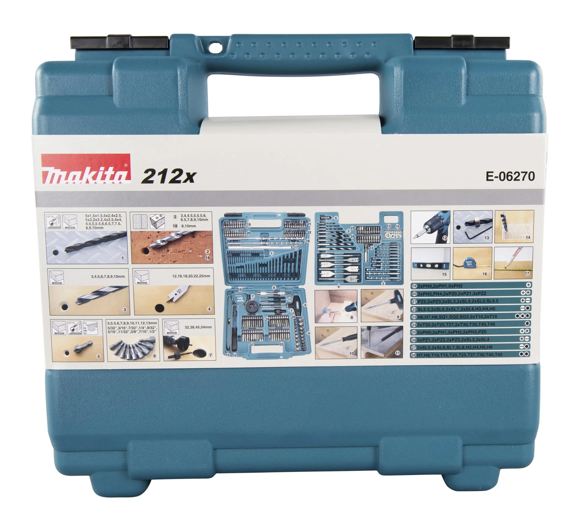 Bohrer-Bit-Set 212-teilig - 1