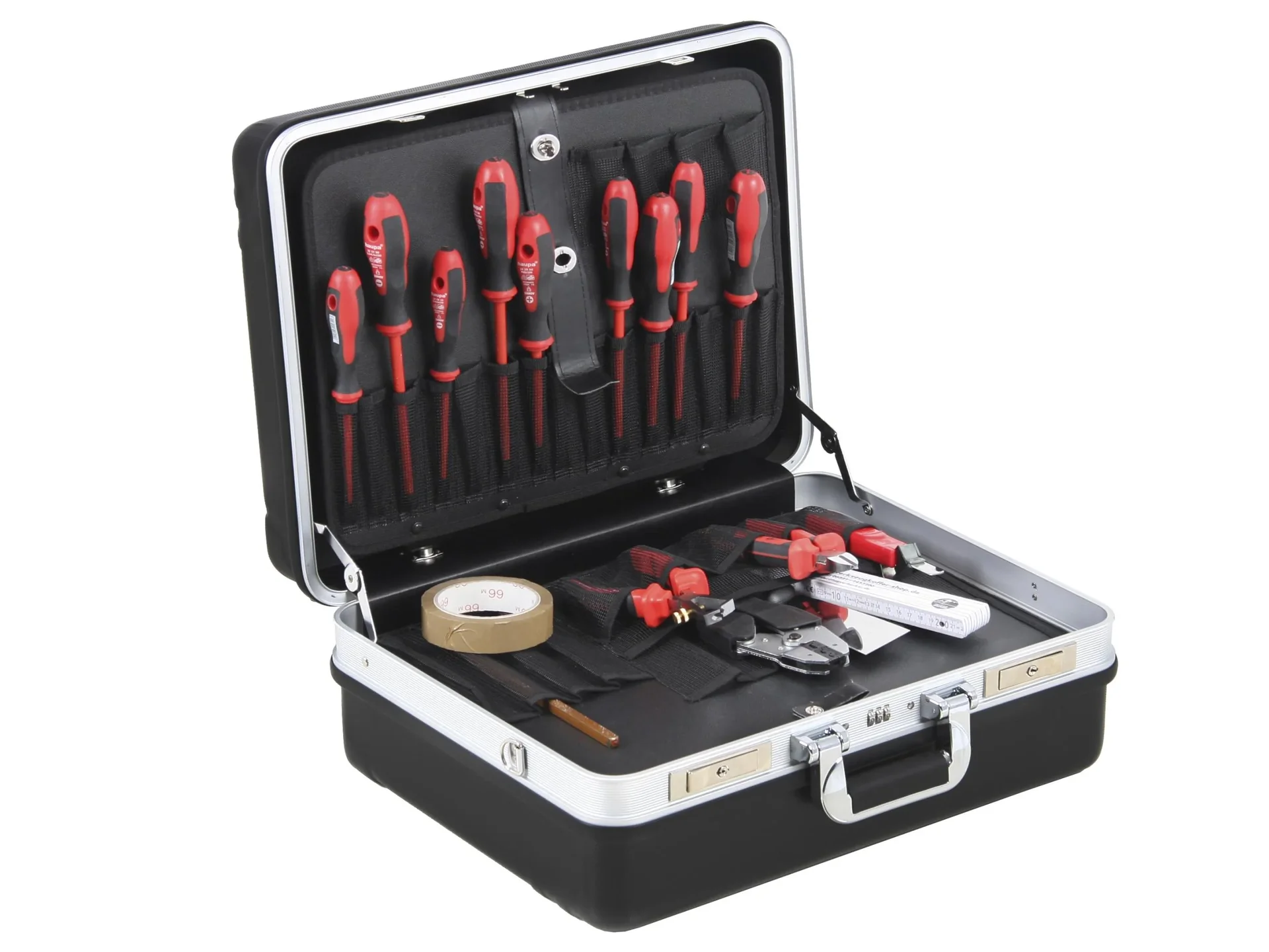Werkzeugkoffer Basic - Robuster, schlagfester ABS Schalenkoffer - 0