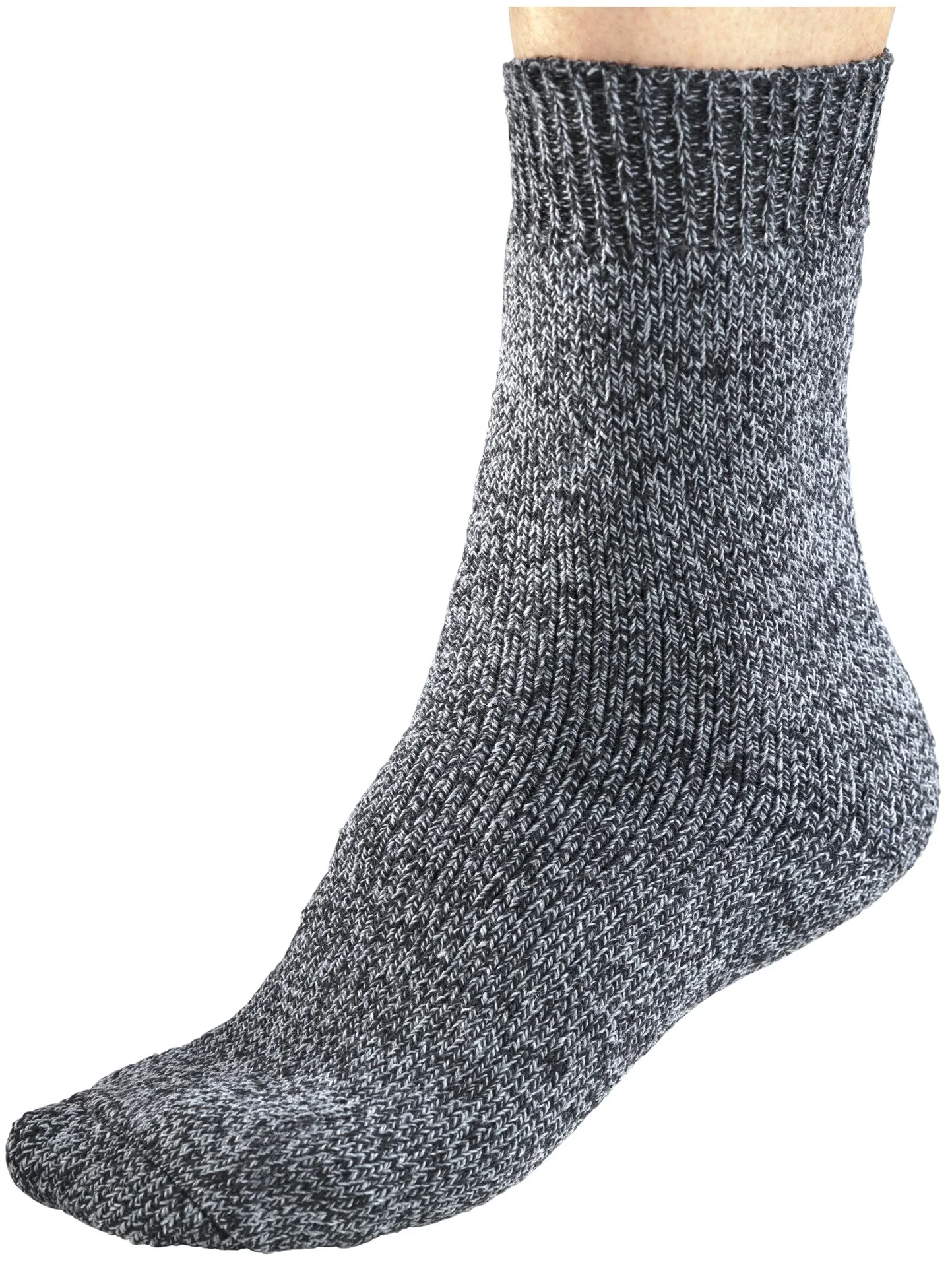 Socken im 3er Pack, Farbe schwarz/dunkelbraun, Gr.39/42 - 0