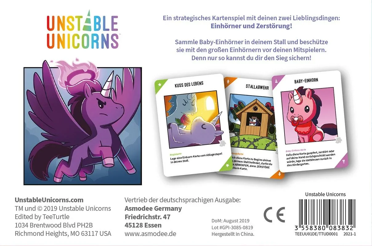 Unstable Unicorns - 1