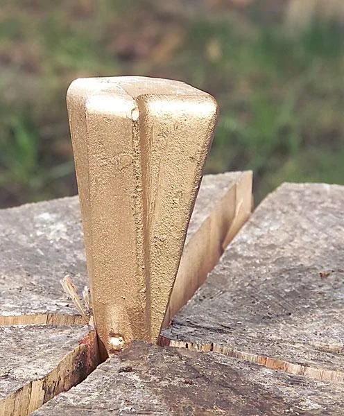 Holzspaltkeil "Spaltrakete" - aus gehärtetem Stahl - 0