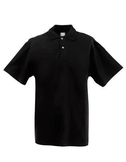Poloshirt mit Piquestruktur, Farbe schwarz, Gr.M - 0