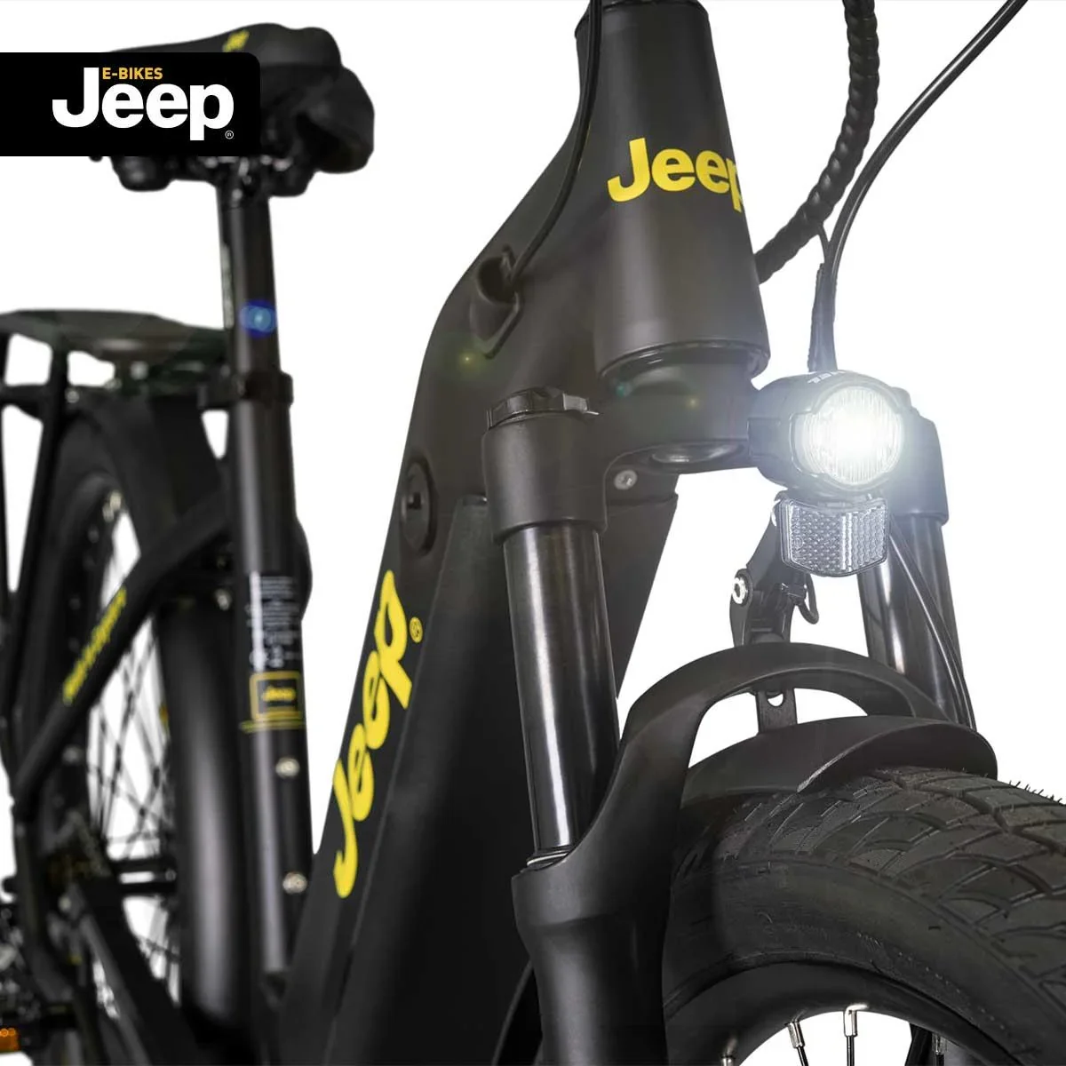 Damen SUV E-Bike, 27,5 Zoll, Rahmengröße 48 cm, 7-Gang Kettenschaltung, black, ULM 7000 - 0