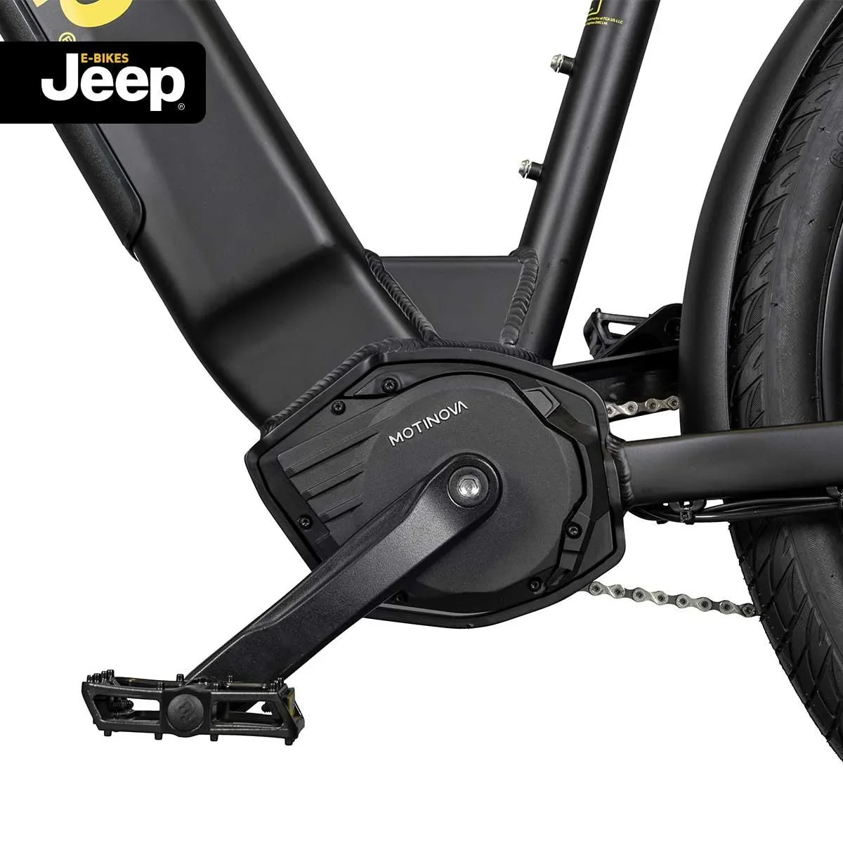 Damen SUV E-Bike, 27,5 Zoll, Rahmengröße 48 cm, 7-Gang Kettenschaltung, black, ULM 7000 - 7