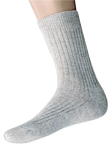 Norweger Socke, 3er Pack, grau, Größe 39/42 - 0