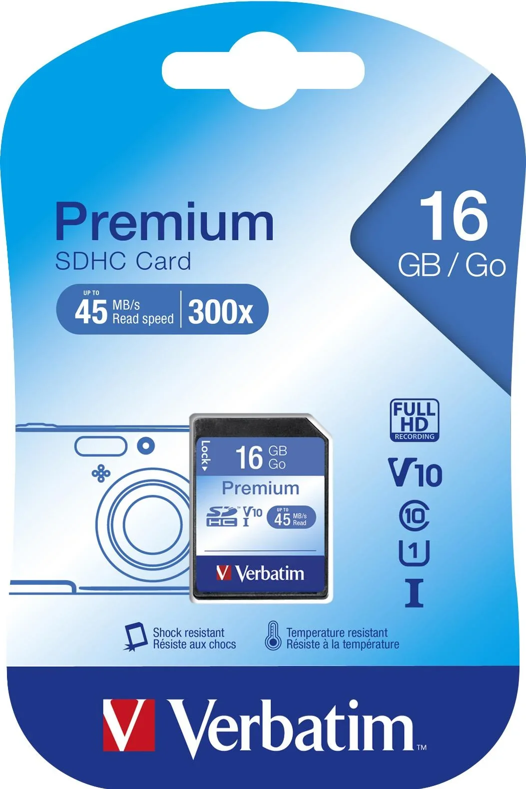 16 GB SDHC Premium Speicherkarte - 1