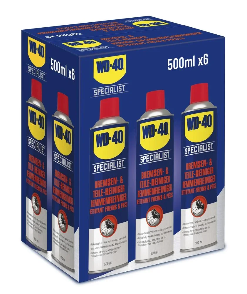 Specialist Bremsenreiniger, 500 ml, 6er Set - 1