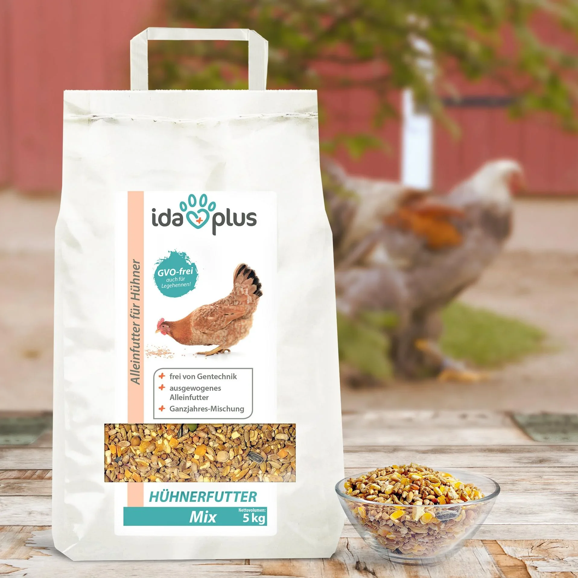 Hühnerfutter Mix, 5 kg - 2