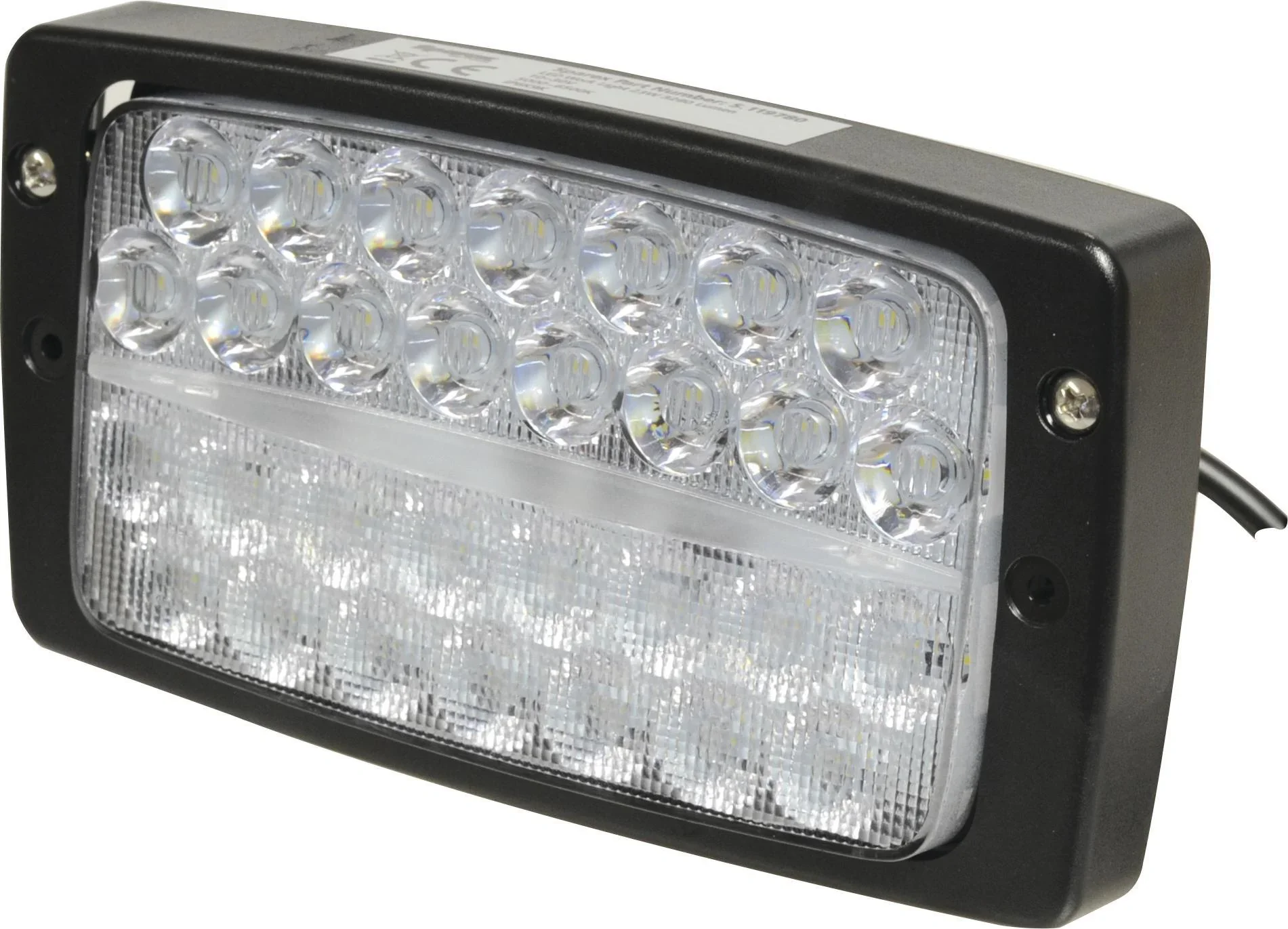 LED-Arbeitsscheinwerfer, rechteckig, 5400 LM - 2
