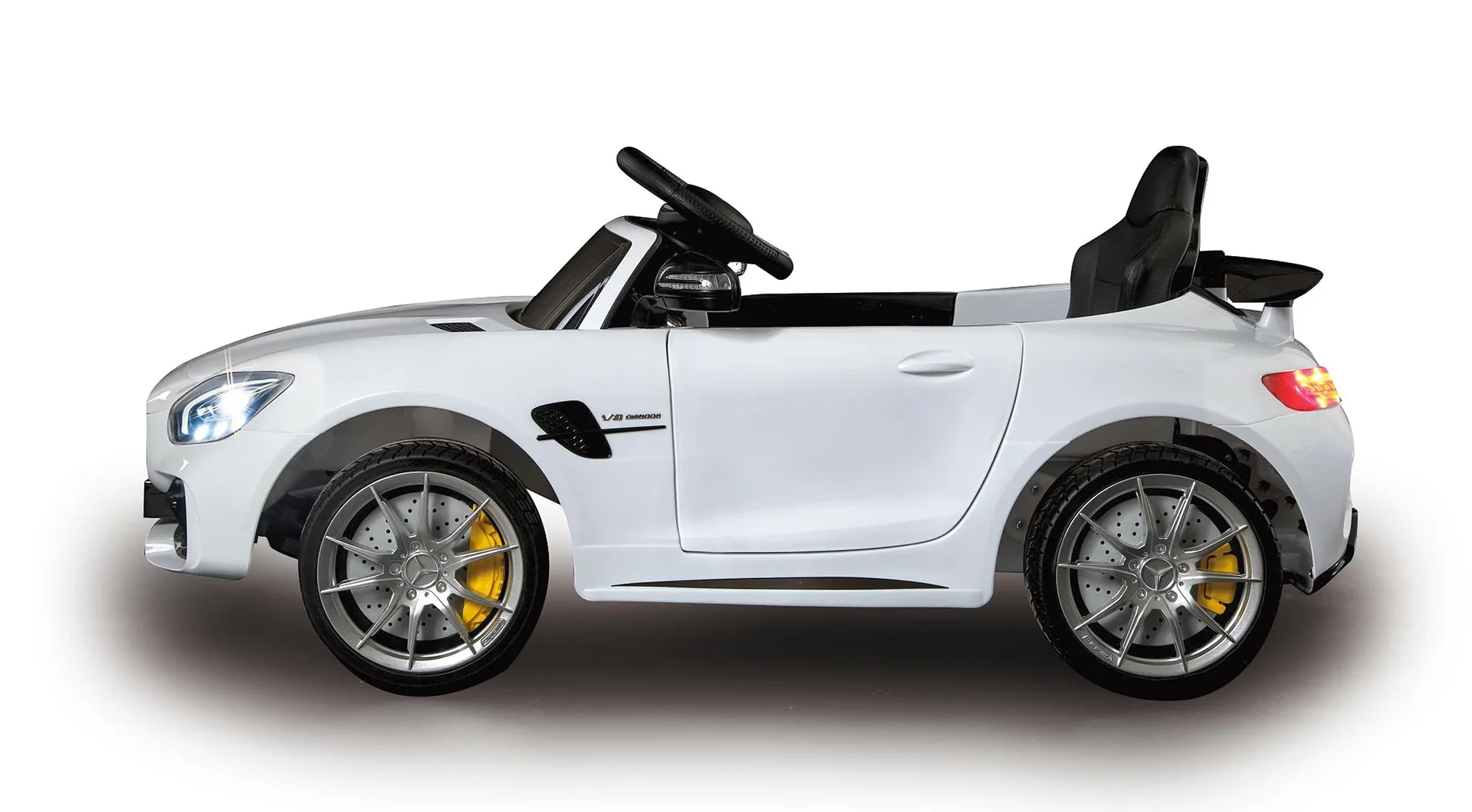 Ride-on Mercedes-Benz AMG GT R für Kinder, 2,4 GHz, 12 Volt, Weiß - 5