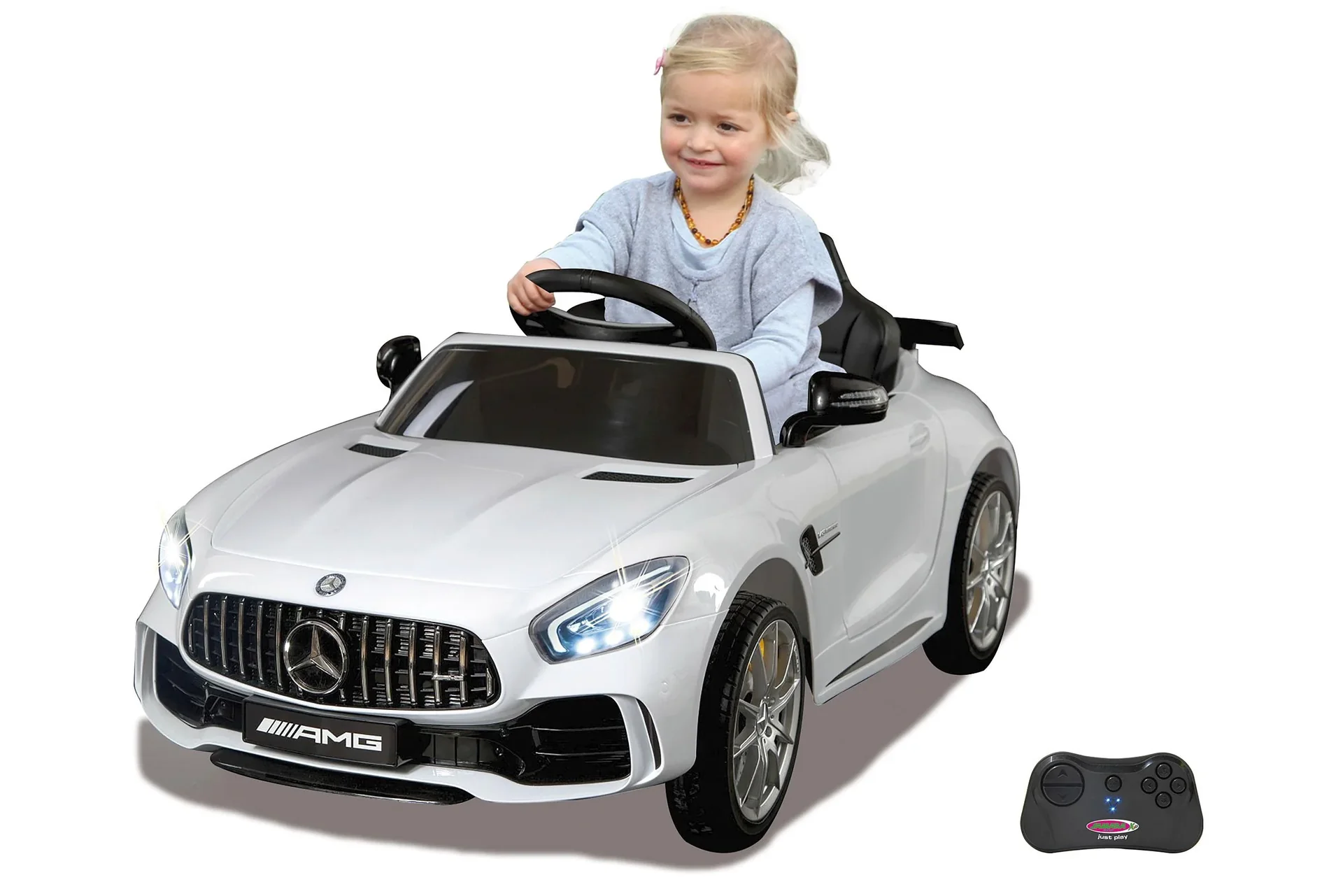 Ride-on Mercedes-Benz AMG GT R für Kinder, 2,4 GHz, 12 Volt, Weiß - 7