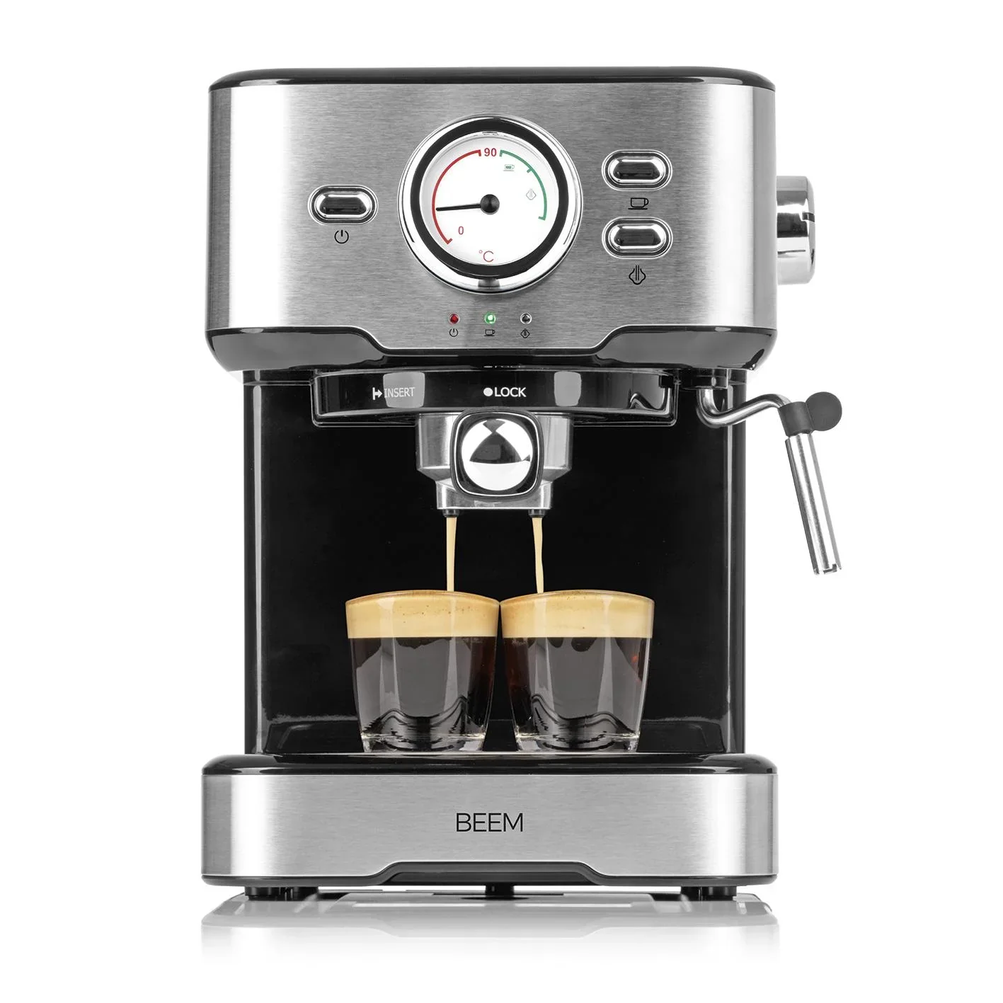 Siebträger-Maschine "Espresso Select", Edelstahl, 1100 Watt, 15 bar - 1