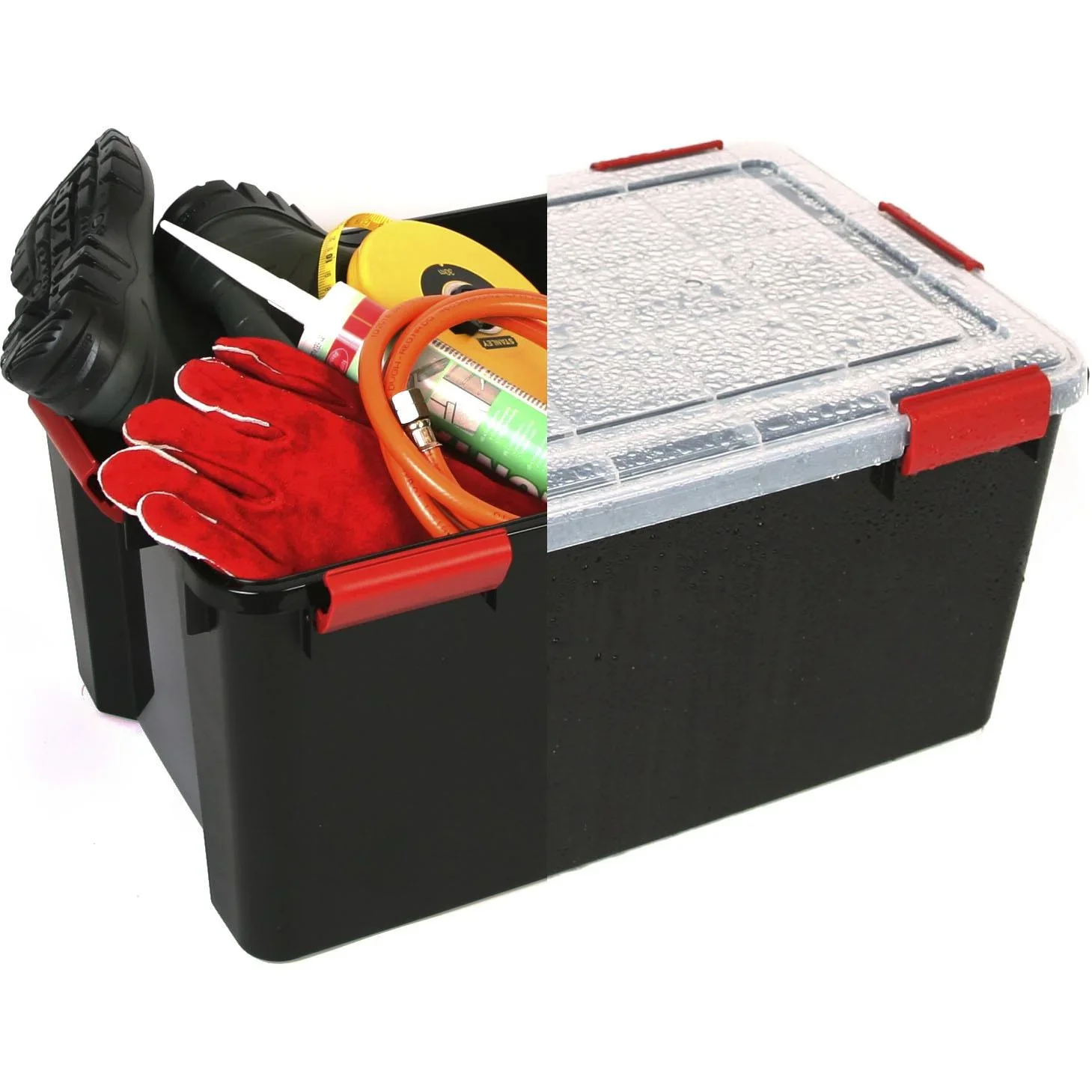 Wasserdichte Box AT-L BkR/C/D, schwarz, 50 Liter - 2