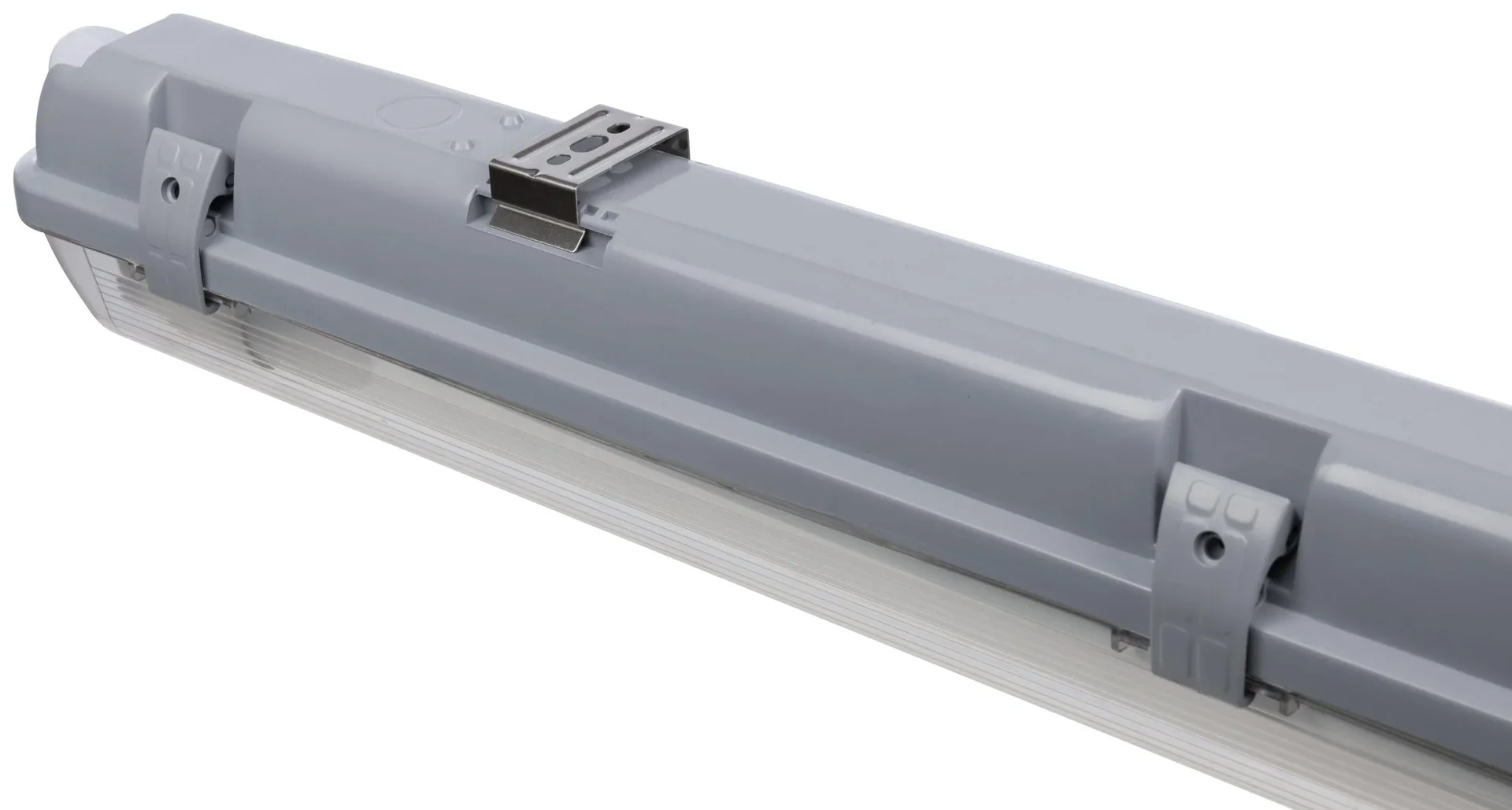 LED Feuchtraumleuchte, 1-flammig, 18 Watt, kaltweiß, IP65, ca. 120 cm - 2