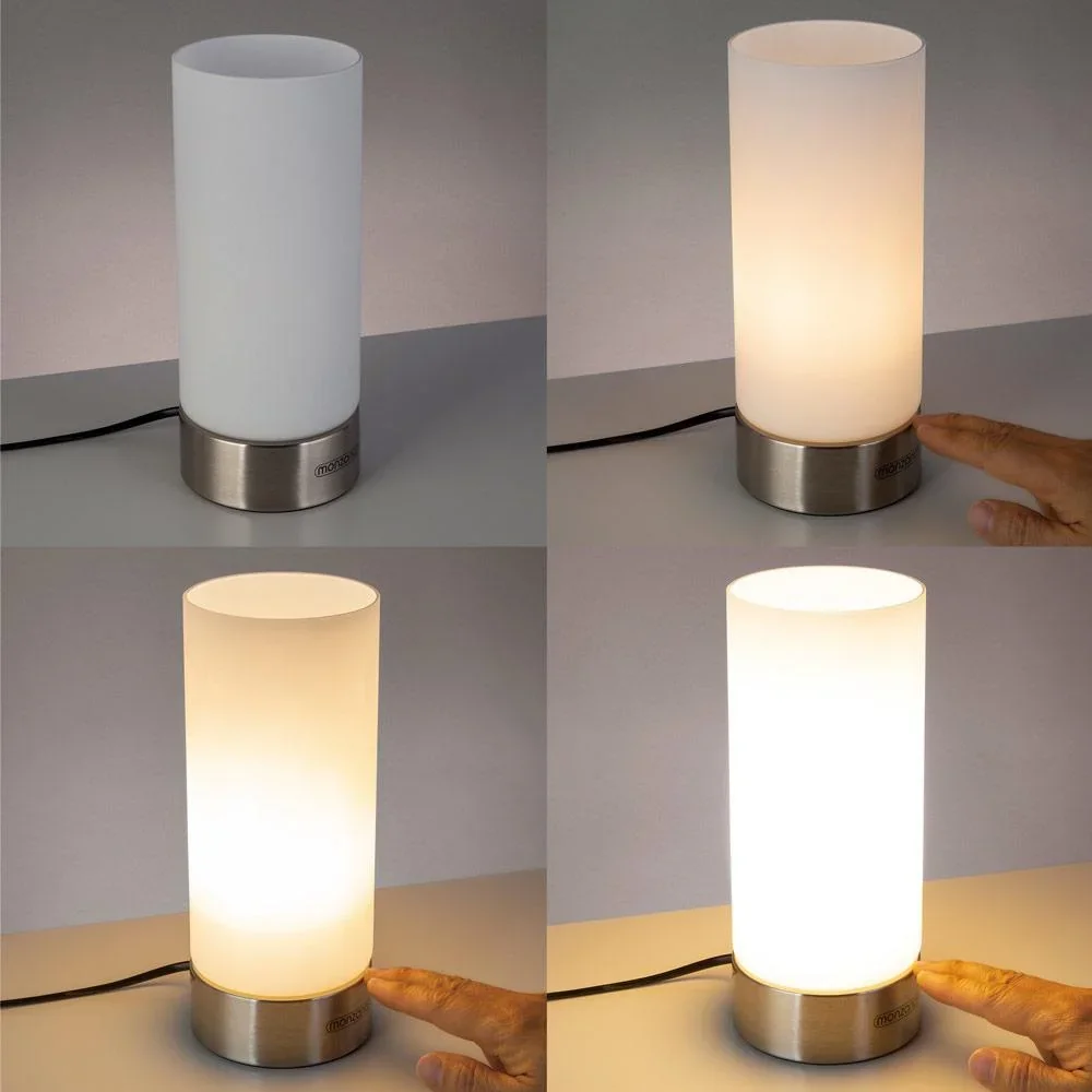Tischleuchte Lumo - 2er-Set - Weiß - 3