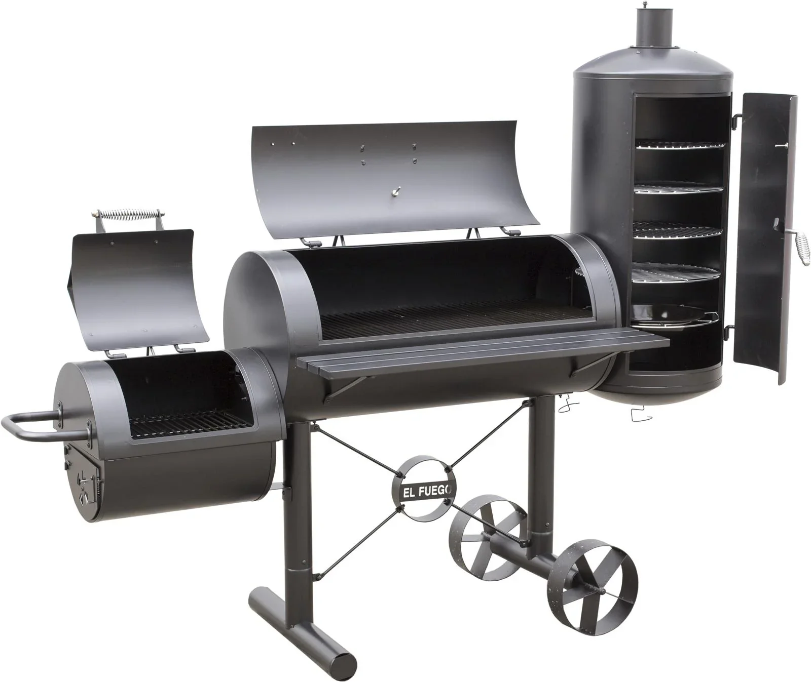 Smoker-Holzkohlegrill "Kiona" - 7