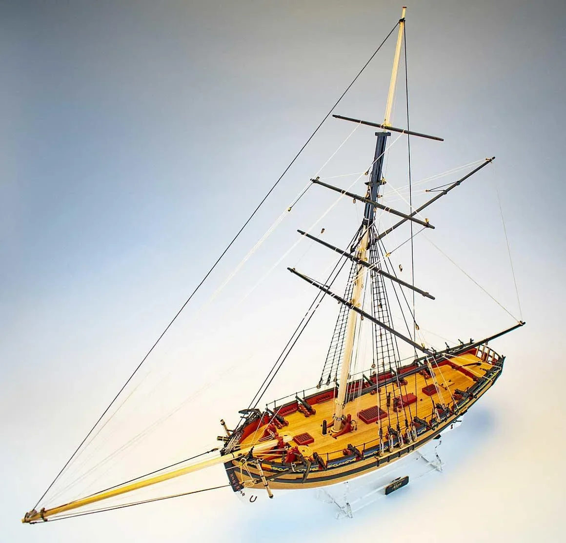 Bausatz HM Cutter Alert 1777 im Maßstab 1:64 - 1
