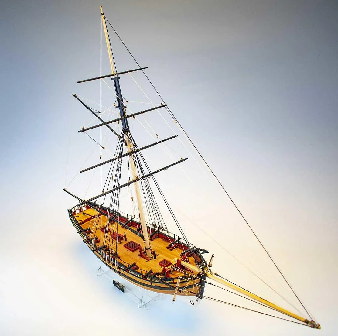 Bausatz HM Cutter Alert 1777 im Maßstab 1:64 - 4