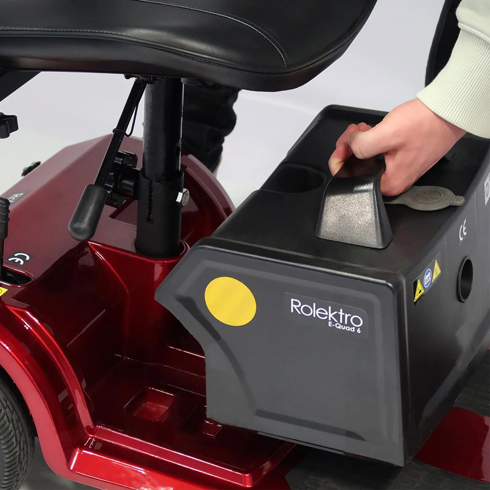 E-Quad 6, rot - 1