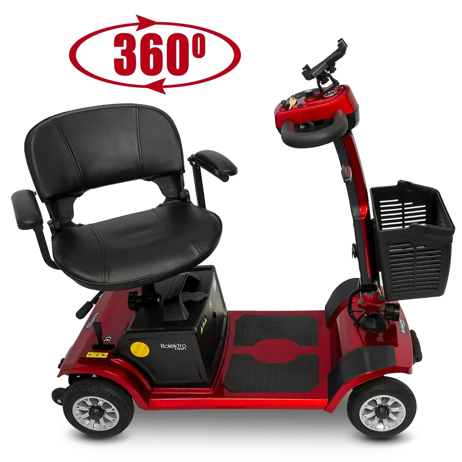 E-Quad 6, rot - 2