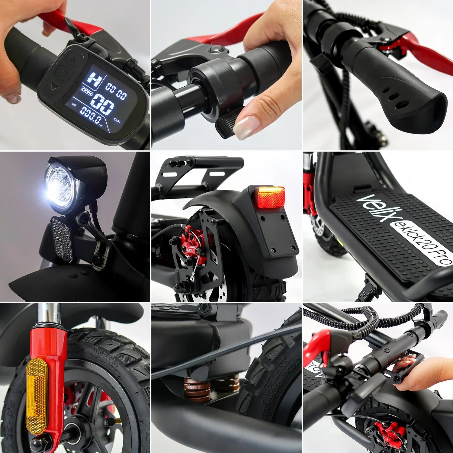 Elektro-Scooter, E-Kick 20 Pro - 6