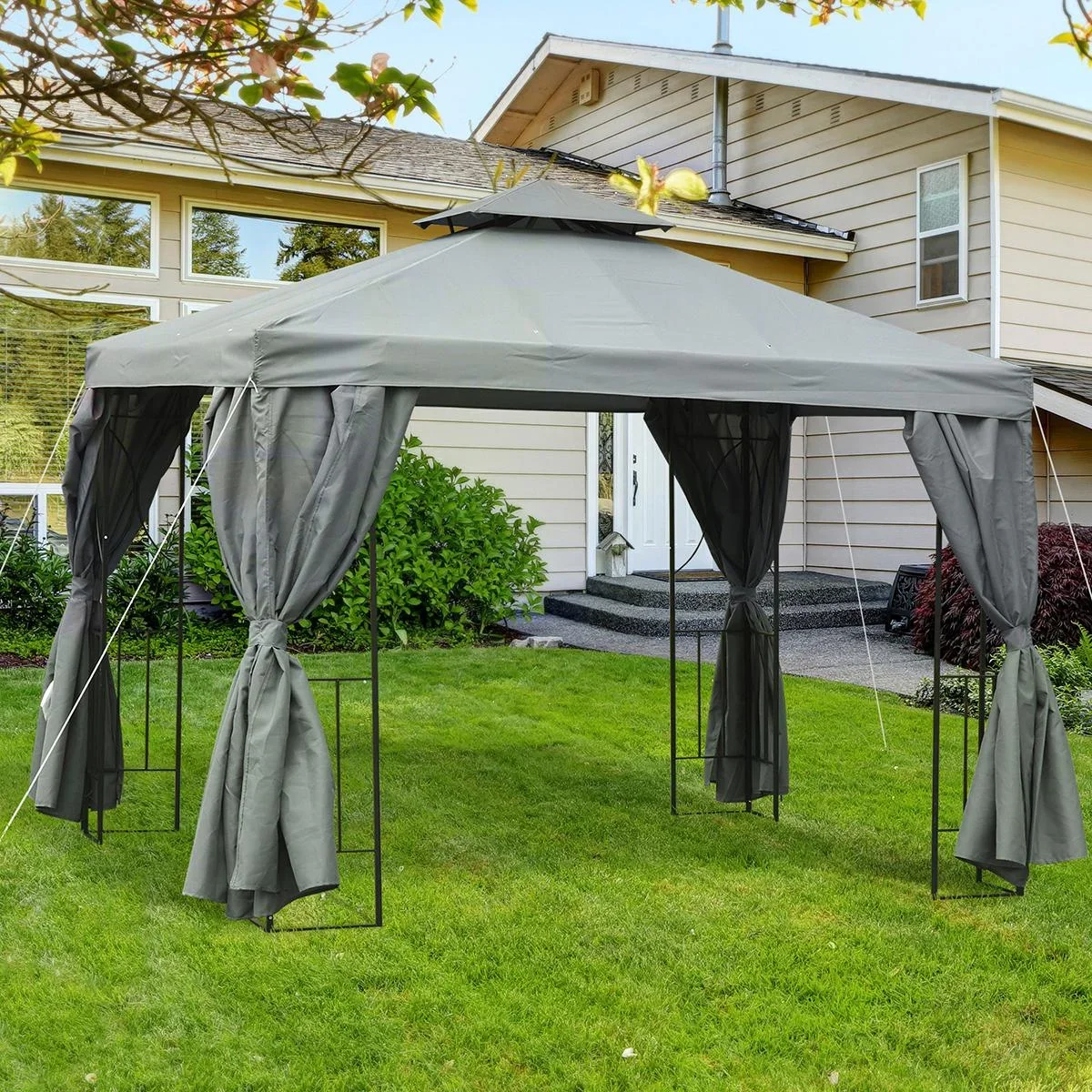 Gartenpavillon Pavillon ca. 3 x 3 - 1