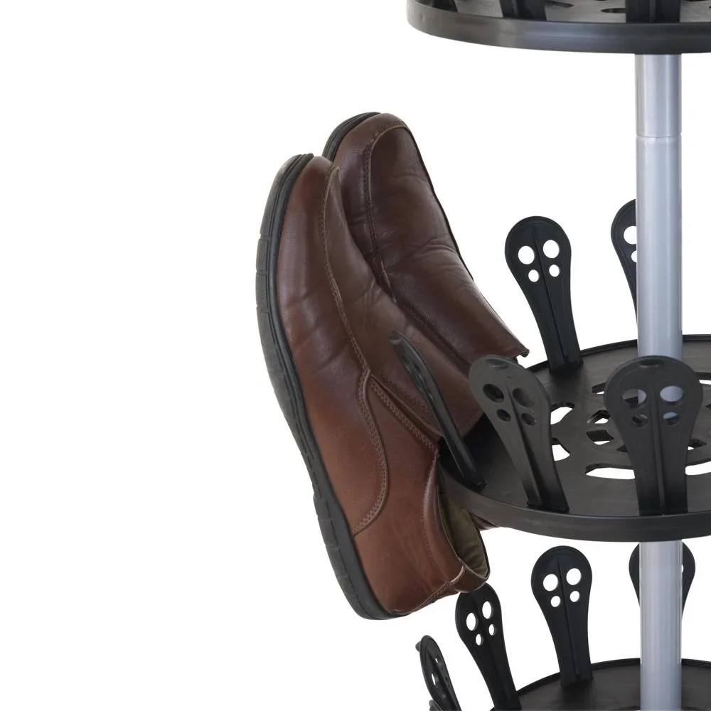 XXL-Schuhkarussell für 96 Schuhe aus Edelstahl - 1