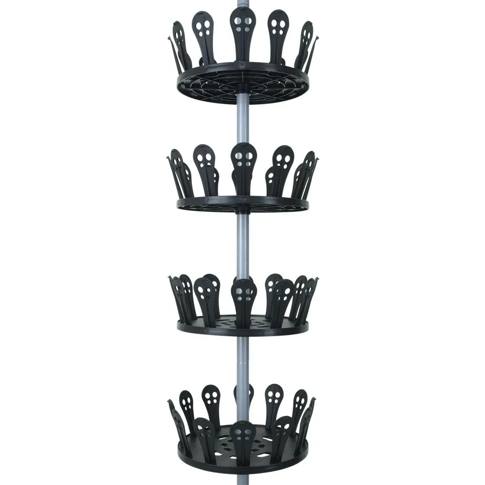 XXL-Schuhkarussell für 96 Schuhe aus Edelstahl - 3
