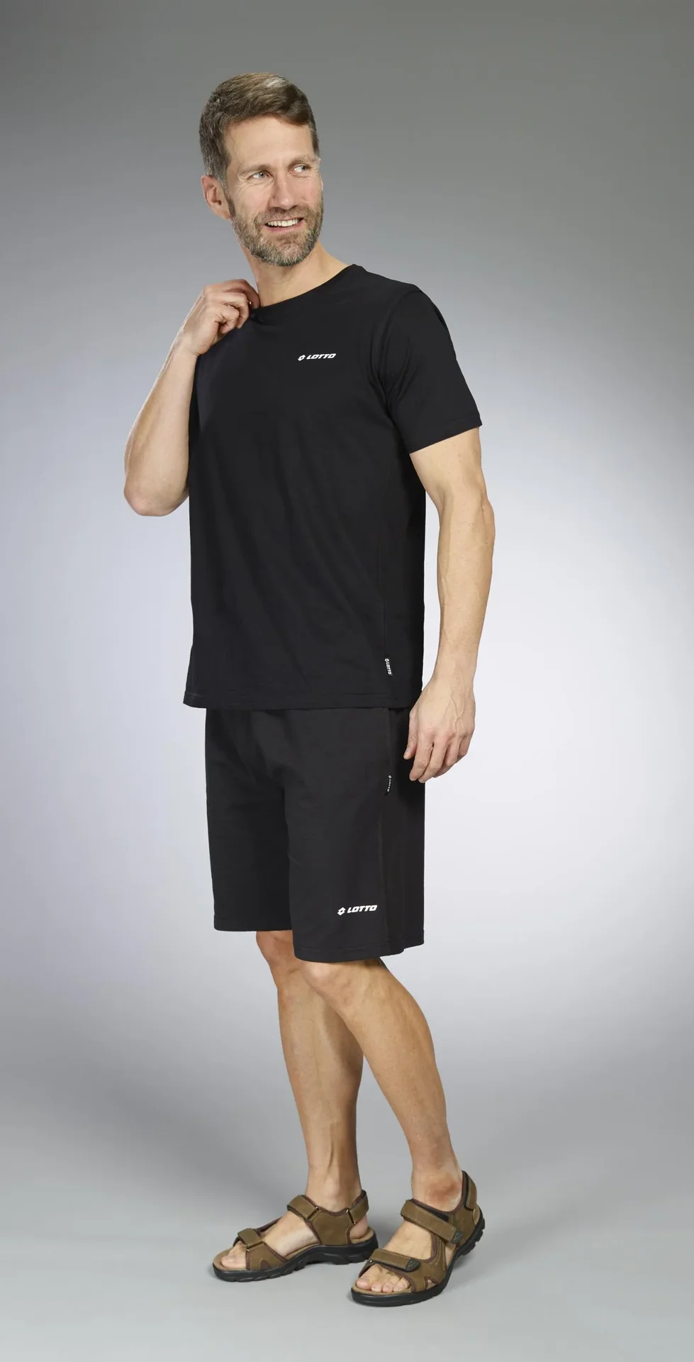 T-Shirts im Doppelpack, Farbe schwarz, Gr.M - 3