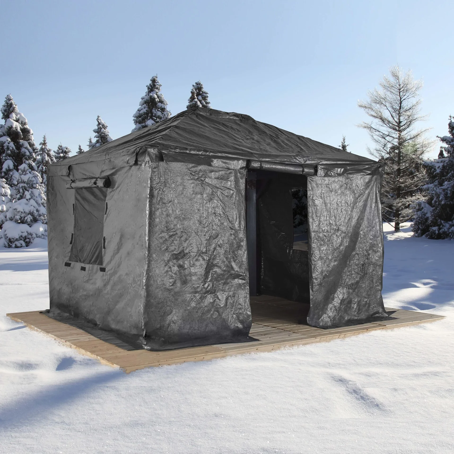 Pavillon Winterabdeckung für Pavillon 10 x 12 - 5