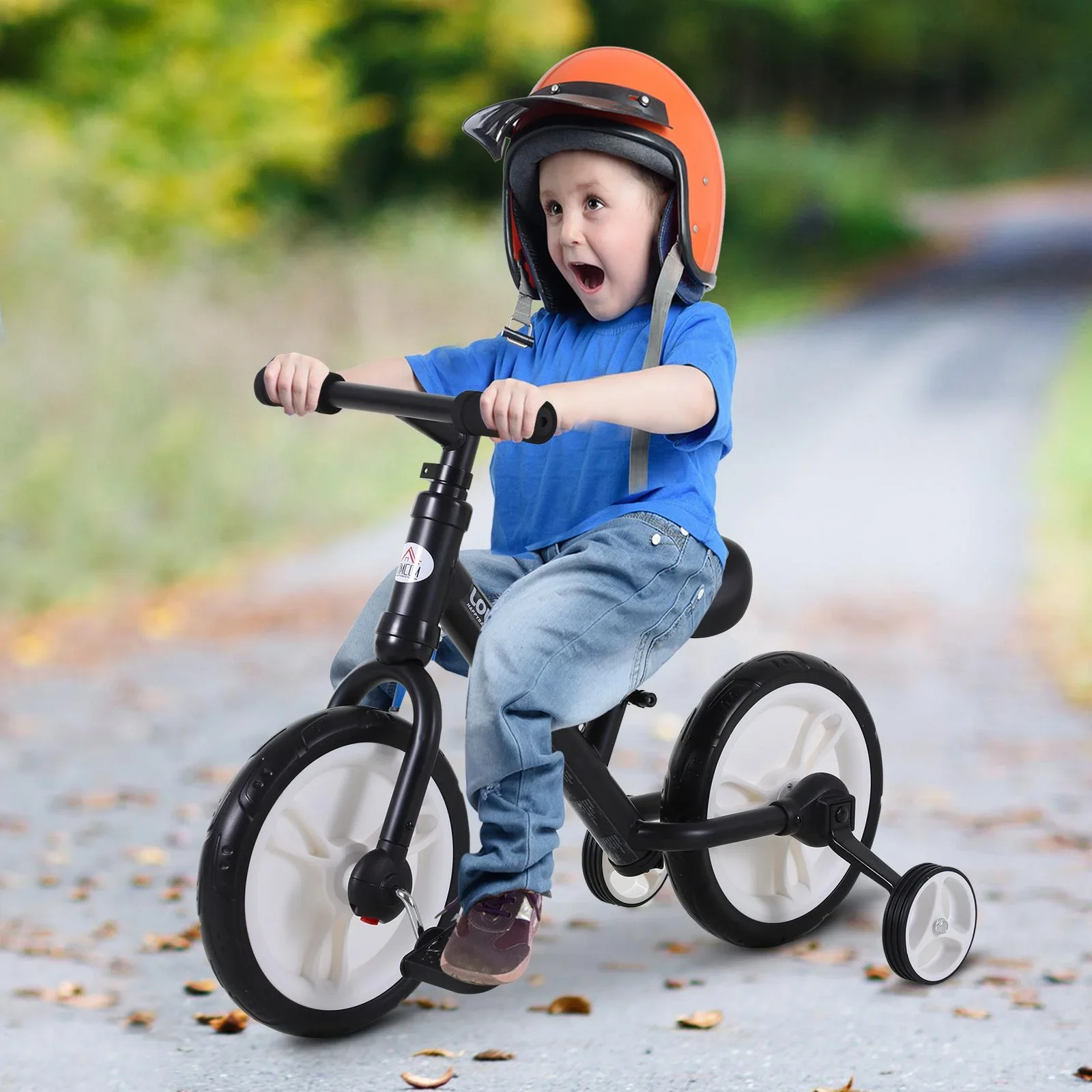 2-in-1 Kinderfahrrad - 0