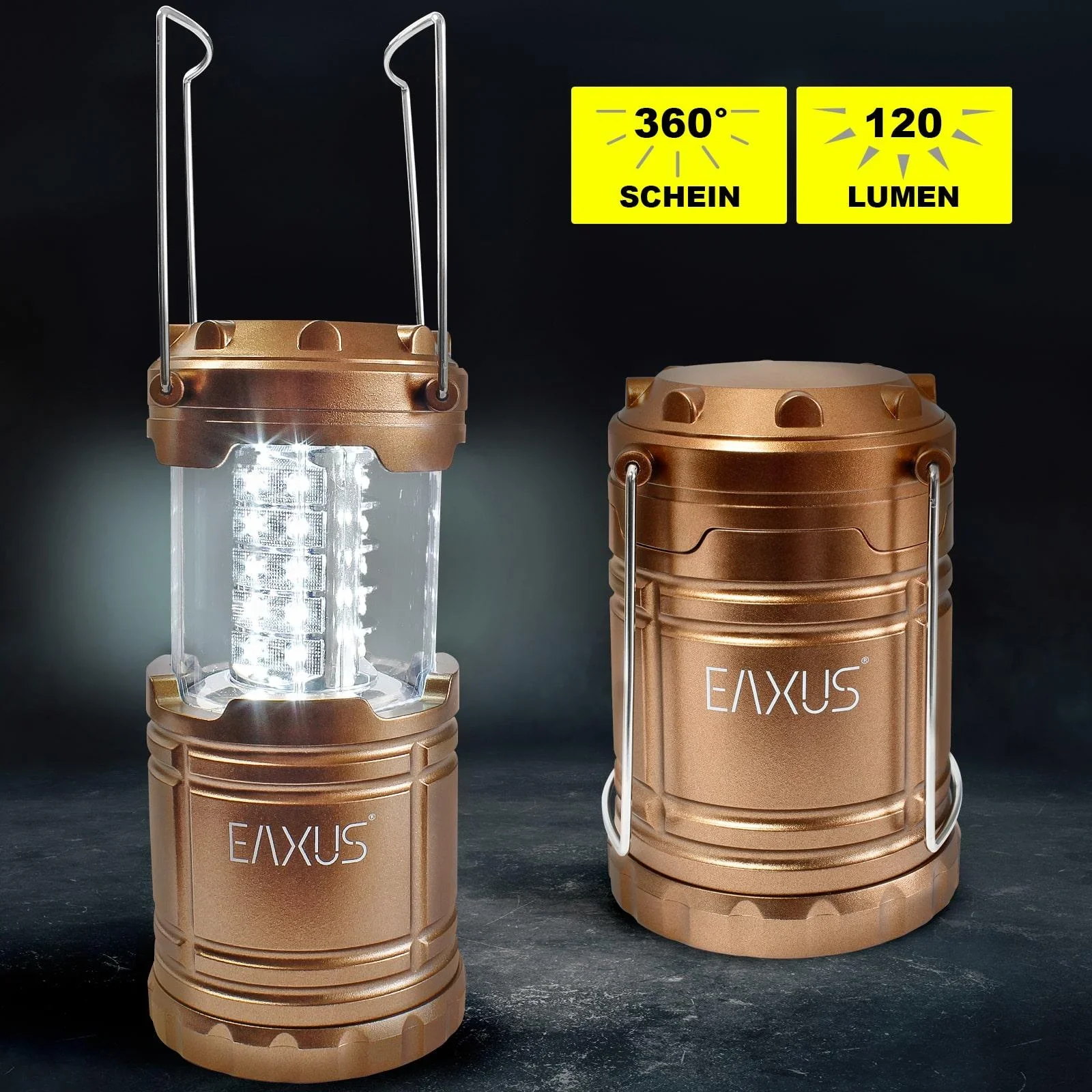 LED Campinglaterne Traveler, zusammenschiebbar - 2