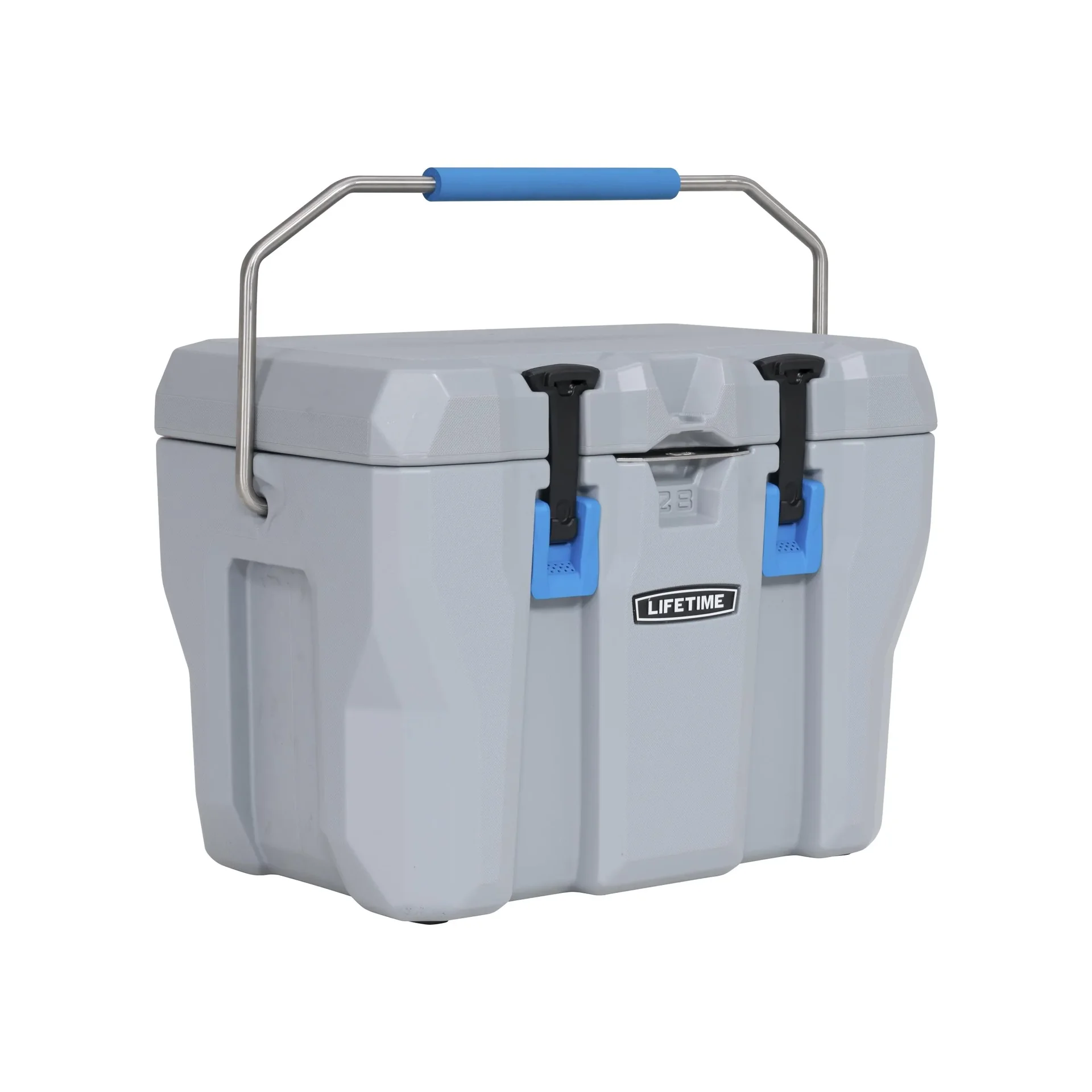 Kunststoff Kühlbox grau, 26,5 Liter Volumen - 8