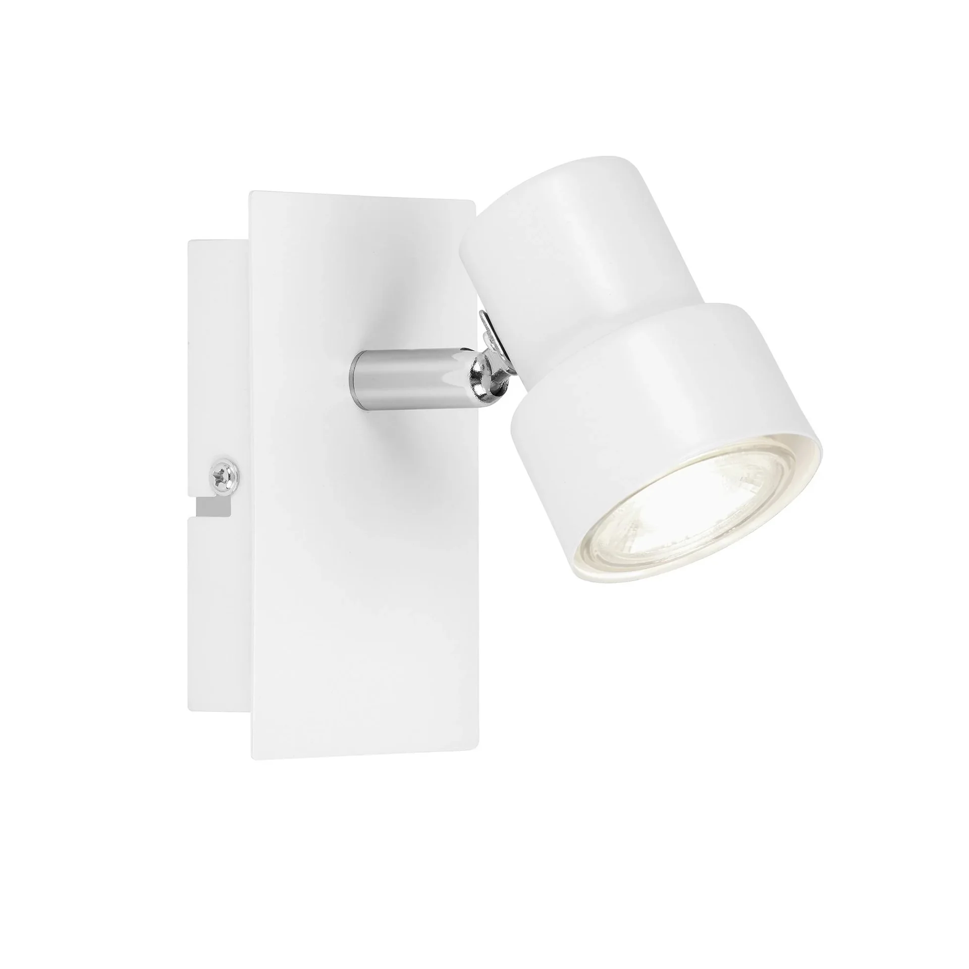LED Wand- und Deckenleuchte, 12 cm, 460 Lumen, GU10/5 Watt, weiß - 1