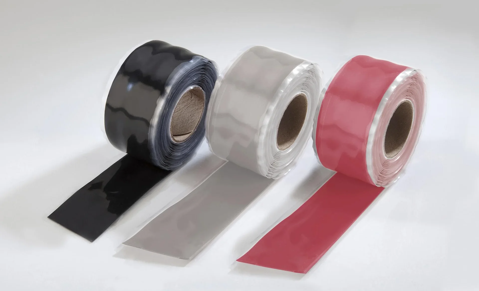 Silikonband, transparent-milchig, 25 mm breit, 3 m lang - 4