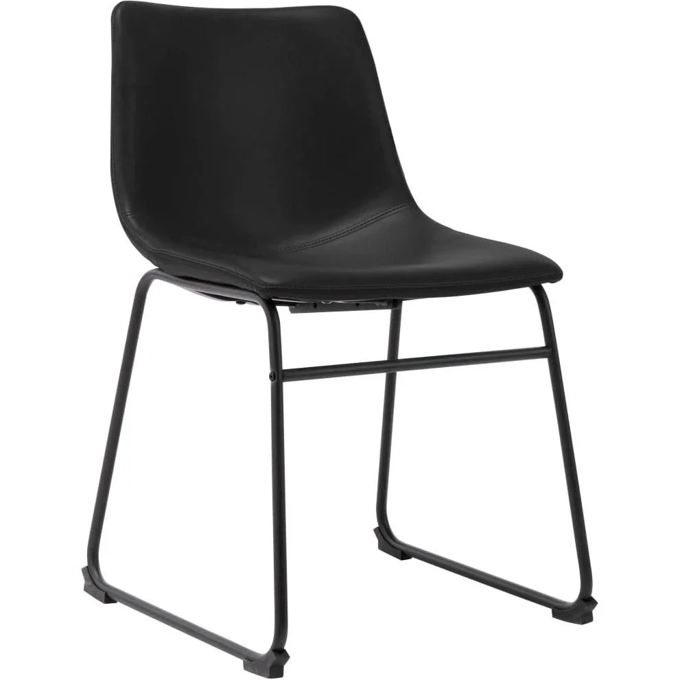 Esstischstuhl schwarz - 3