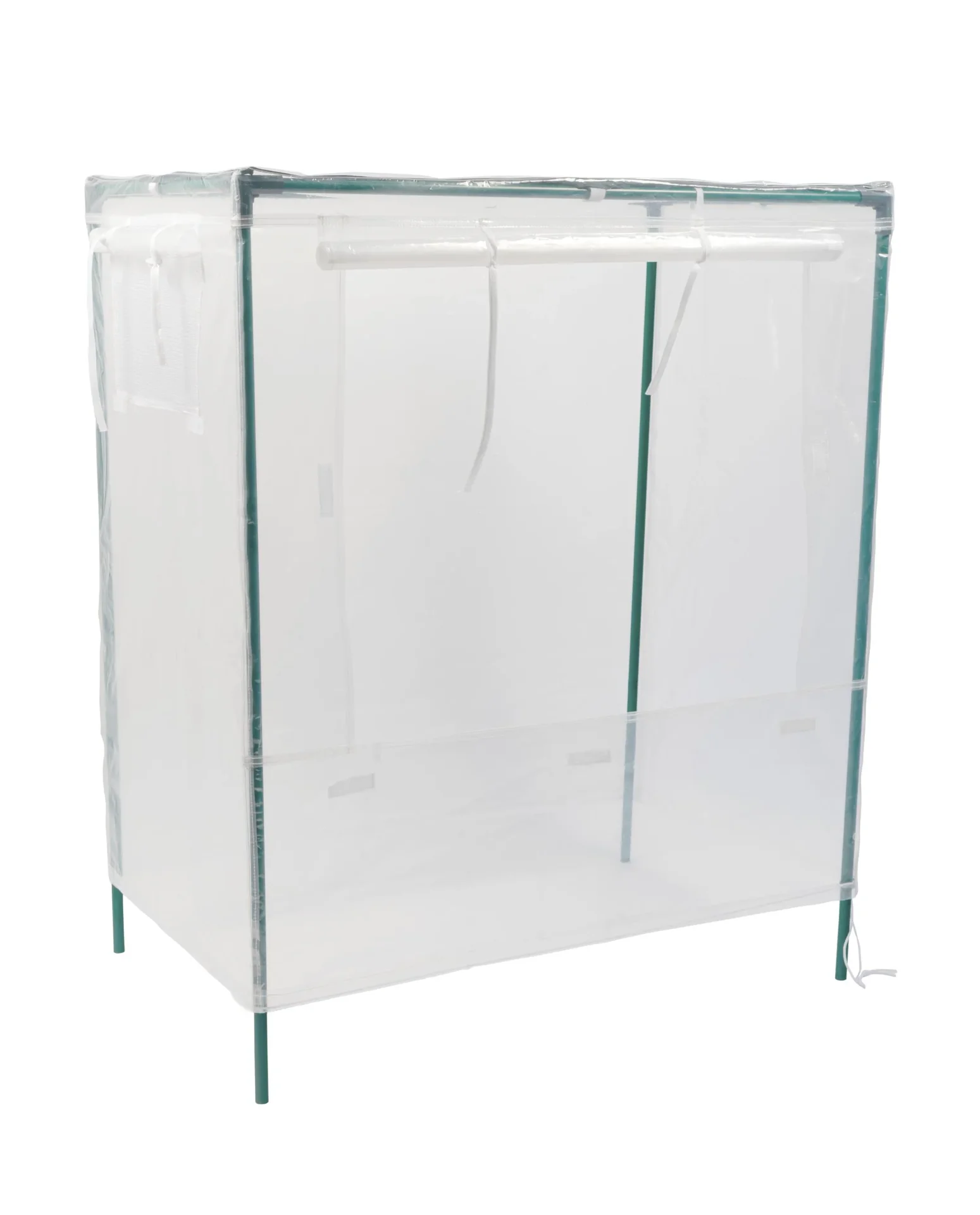 Hochbeetabdeckung eckig S, 88 x 55 x 105 cm, Anbauhöhe 80-90 cm - 0